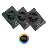 Load image into Gallery viewer, USB-10DL | Under Seat Enclosure w/ 8″ Subwoofer & RGB LED Lighting Sound Stream
