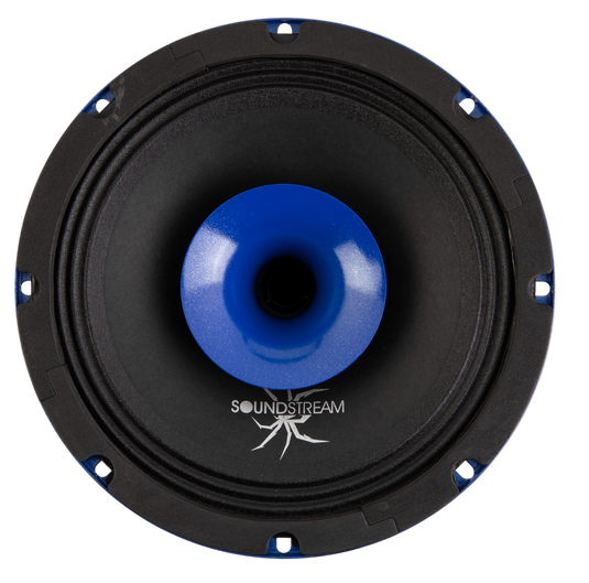 SPM-804C | 8" Midrange Pro Audio Loudspeaker w/ Super Compression Tweeter - 600W (Pair)