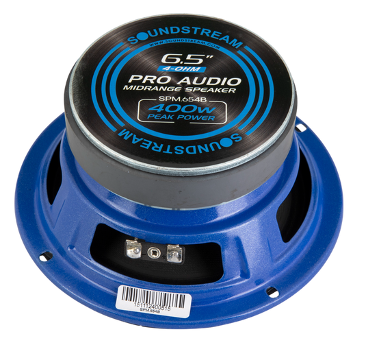 SPM-654B | 6.5" Pro Audio Midrange Speaker with Bullet 400W (Pair)
