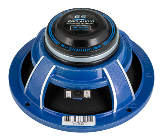 SPM-654BN | 6.5" Pro Audio Midrange Die-cast Neodymium Bullet Speaker 500W - Pair