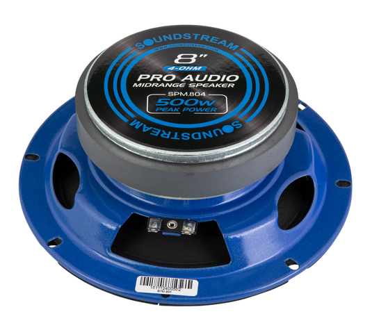 SPM-804 | 8" Pro Audio Midrange Speaker 500W (Pair)