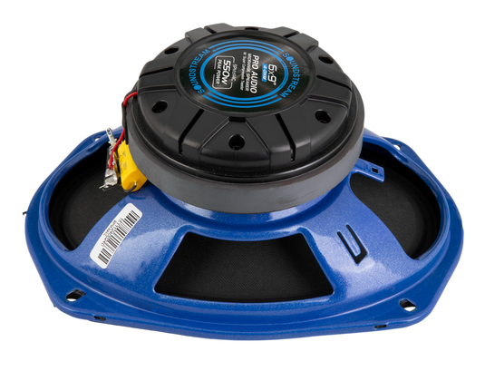 SPM-694C | 6x9" Midrange Pro Audio Loudspeaker w/ Super Compression Tweeter - 550W (Pair)