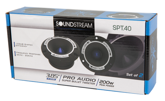 SPT-40 | 3.85" Pro Audio Super Bullet Tweeter 200W (Pair)