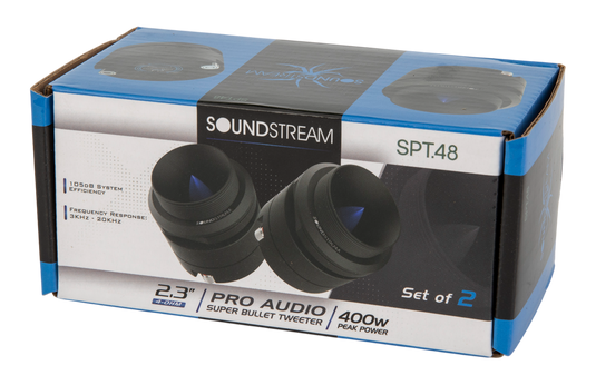 SPT-48 | 2.3" Pro Audio Super Bullet Tweeter 400W (Pair)
