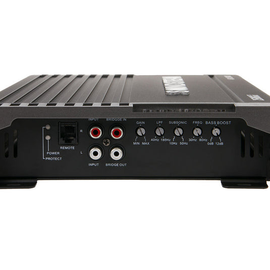 Soundstream AR1-2500D Arachnid Series 2500-Watt Monoblock Class D Amplifier – 1 Ohm Stable, Bridgeable, High-Efficiency Audio Power