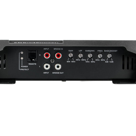 Soundstream Arachnid AR1.4500D 4500W Class D Monoblock Amplifier – 1-Ohm Stable, High Power, Subwoofer Amplifier
