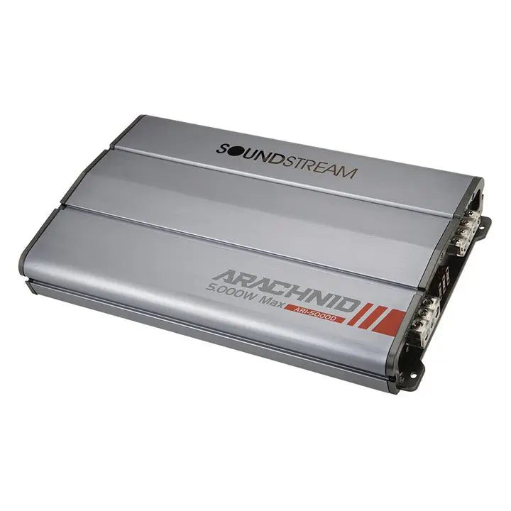 AR1-5000D | Arachnid Series 5,000W Monoblock Class D Car Stereo