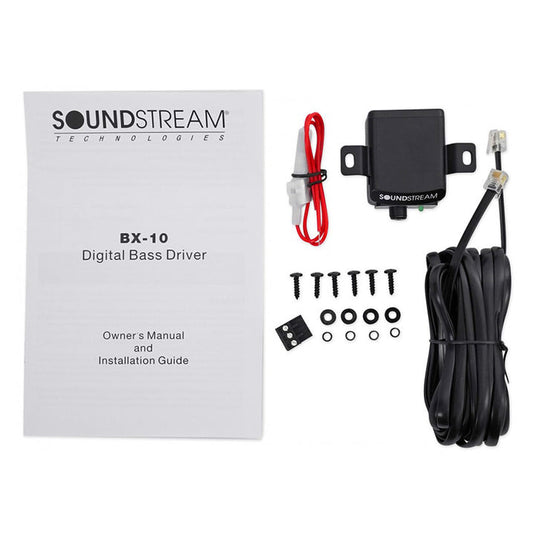 Soundstream BX-10 Digital Bass Reconstruction Processor – Precision Bass Control for Every Ride