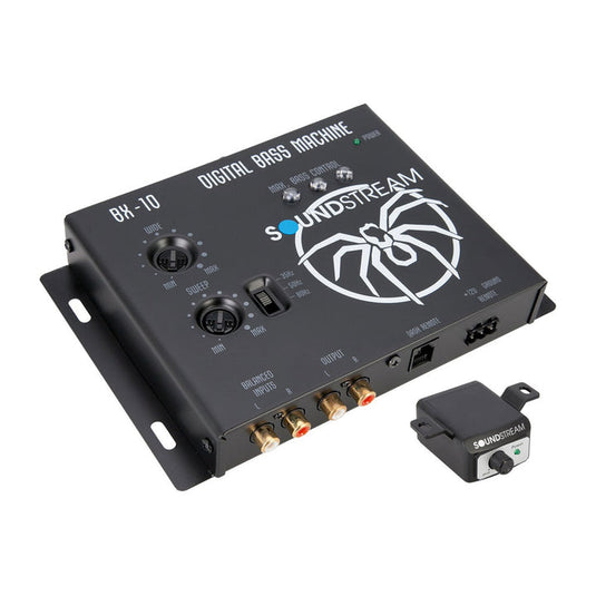 Soundstream BX-10 Digital Bass Reconstruction Processor – Precision Bass Control for Every Ride
