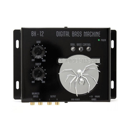 Soundstream BX-12 | Digital Bass Processor with Harmonic Reconstruction & Dash Remote