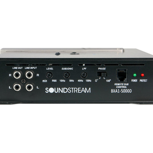 BXA1-5000D | Bass Xtreme Series 5,000W Class D Monoblock Amplifier