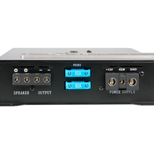 BXA1-5000D | Bass Xtreme Series 5,000W Class D Monoblock Amplifier