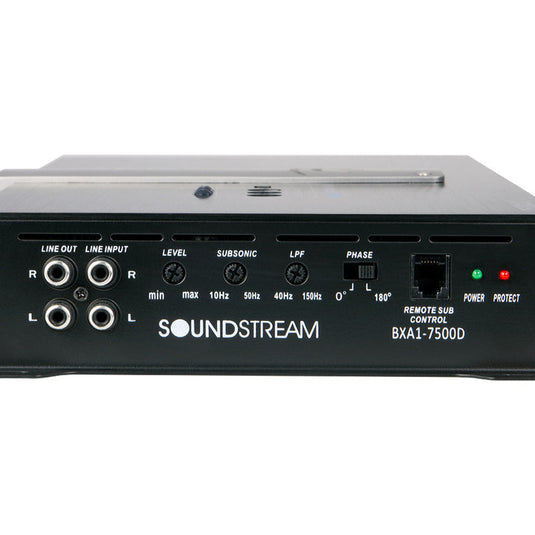 BXA1-7500D | Bass Xtreme Series 7,500W Class D Monoblock Amplifier