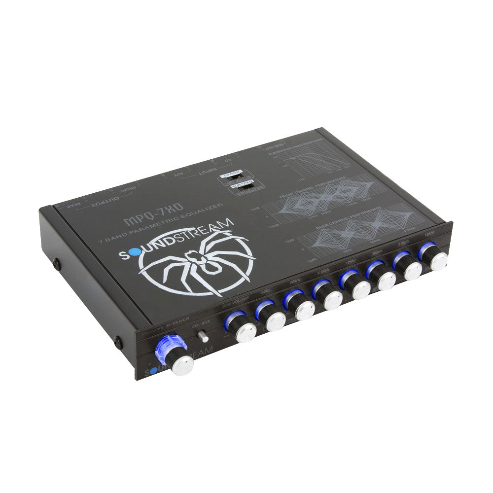 MPQ-7XO | Band Equalizer with Subwoofer Control – Soundstream