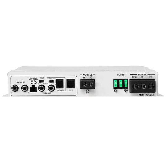 MR1.2000D Marine Monoblock Amplifier - Compact 2000W Class D Power – Soundstream