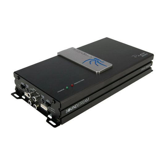Soundstream PN4-520D | Compact 4-Channel Class D Amplifier with MOSFET Power and Auto Signal Sensing