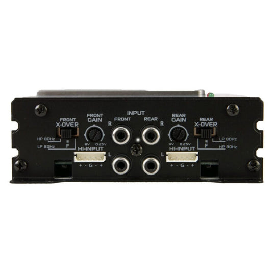 Soundstream PN4-520D | Compact 4-Channel Class D Amplifier with MOSFET Power and Auto Signal Sensing