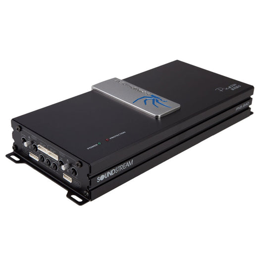 PN5.640D | Picasso Nano 640W 5-Channel Class D Car Amplifier – Compact, High-Efficiency with Automatic Signal Turn-On