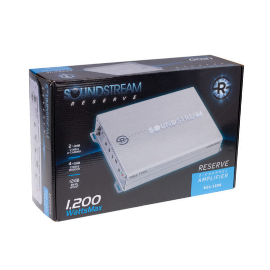 RS2.1200 | Reserve Series Class A/B 1200W 2-Channel Full Range Power Amplifier