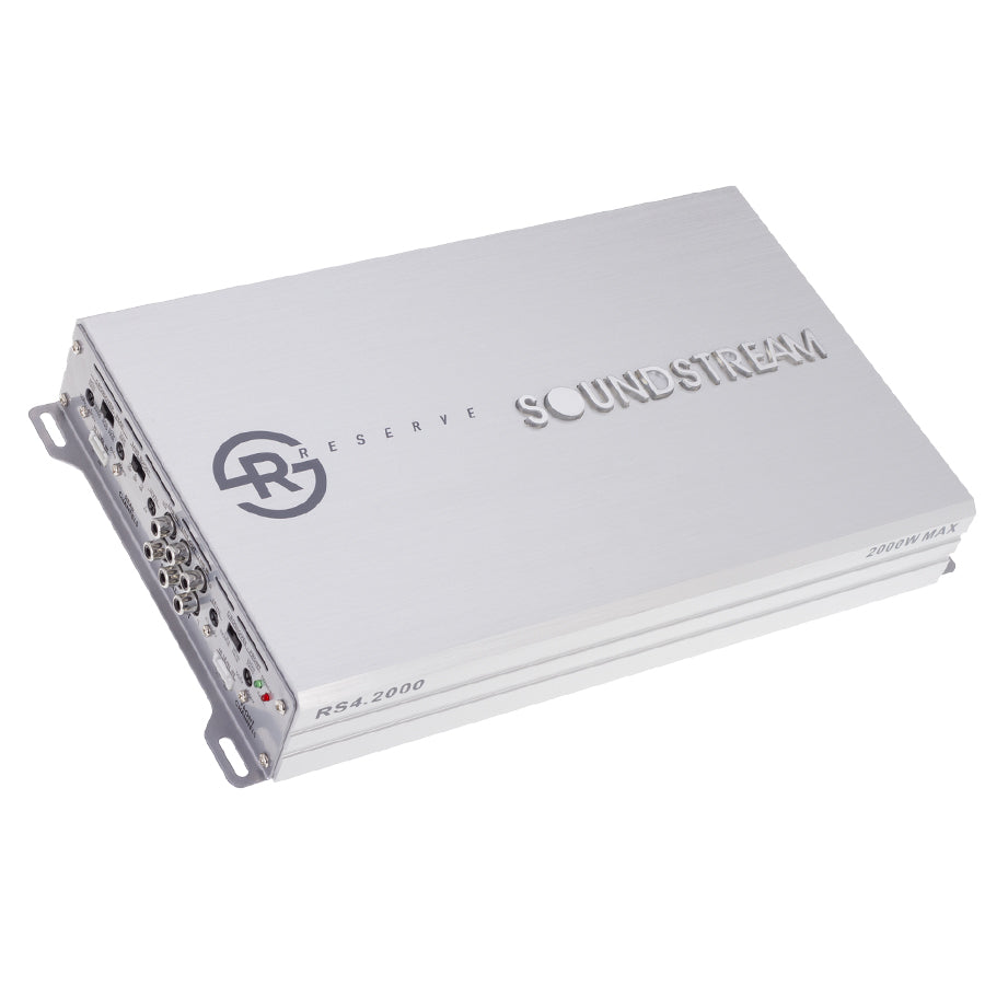 SOUNDSTREAM BXT4.2000 アンプ BXT4.2000 BXTシリーズ Class AB 4ch Max.2000W ロゴが光る サウンド