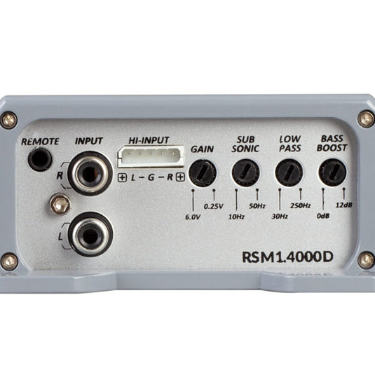 Soundstream RSM1-4000D – Reserve Series Micro Monoblock Amplifier