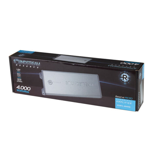 Soundstream RSM1-4000D – Reserve Series Micro Monoblock Amplifier
