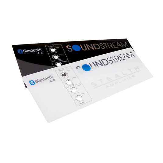 Soundstream ST4.1000DB Bluetooth 4-Channel Class D Amplifier - Compact Power for Any Vehicle