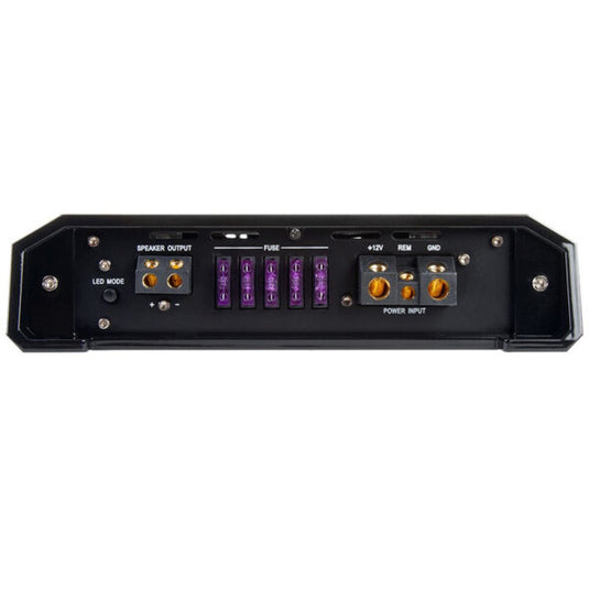 Soundstream Tarantula T1.4000DL 4000W Class D Monoblock Car Amplifier – RGB LED Lighting, High Efficiency, Low Distortion