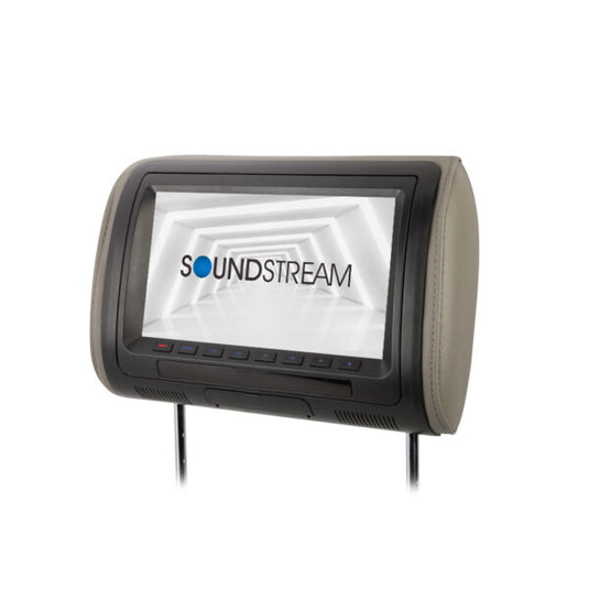 VH-70CC | Universal Headrest w/ 7" LCD & 3 Color Covers