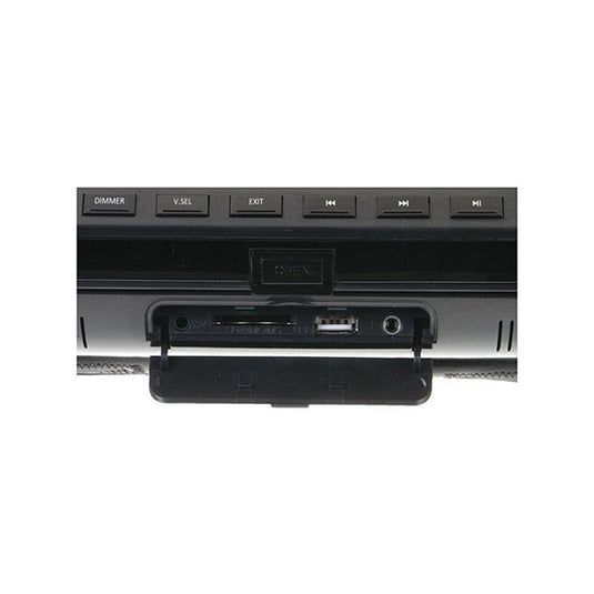 VH-90CC | Universal Headrest w/ 9" LCD & 3 Color Covers