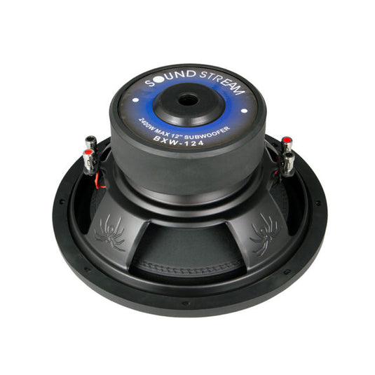 Soundstream BXW-124 – 12" Dual 4-Ohm Subwoofer for Powerful Bass Performance