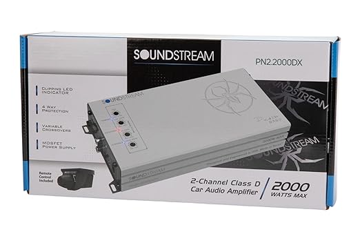 PN2-2000DX | Picasso Nano Series 2000W 2 Channel Amplifier