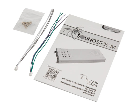PN4-2000DX | Picasso Nano Series 2000W 4 Channel Amplifier