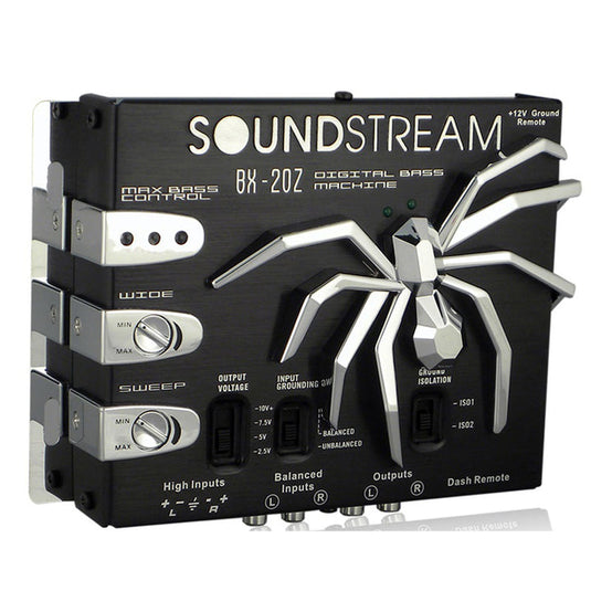 Soundstream BX-20Z Digital Bass Reconstruction Processor – Maximize Low-End Impact in Your Car Audio System