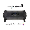 Load image into Gallery viewer, Street Hopper 8 | Portable Bluetooth Boombox with Subwoofer, FM Radio, and Smartphone App Control