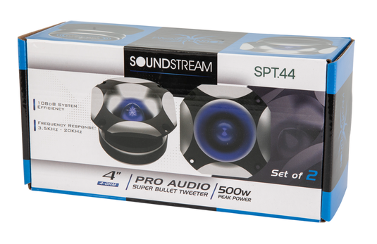 SPT-44 | 4" Pro Audio Super Bullet Tweeter 500W (Pair)