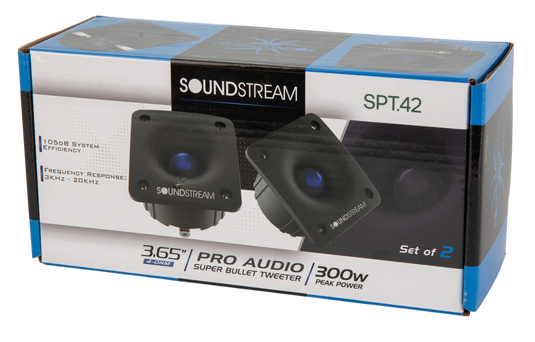 SPT-42 | 3.65" Pro Audio Super Bullet Tweeter 300W (Pair)