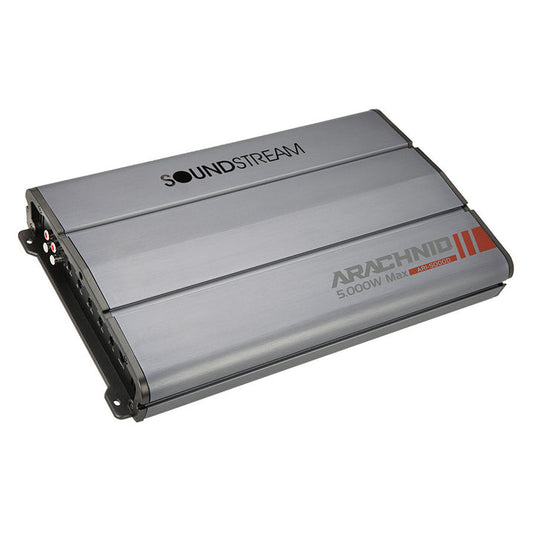 AR1-5000D | Arachnid Series 5,000W Monoblock Class D Car Stereo Amplifier