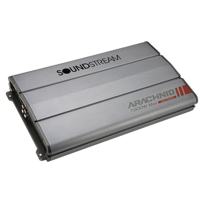 AR1-7500D | Arachnid Series 7,500W Monoblock Class D Car Stereo Amplifier