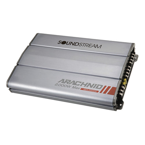 AR4-2000D | Arachnid Series 2,000W 4 Channel Class A/B Car Stereo Amplifier