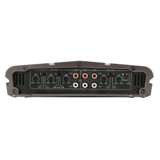 AR4-2000D | Arachnid Series 2,000W 4 Channel Class A/B Car Stereo Amplifier