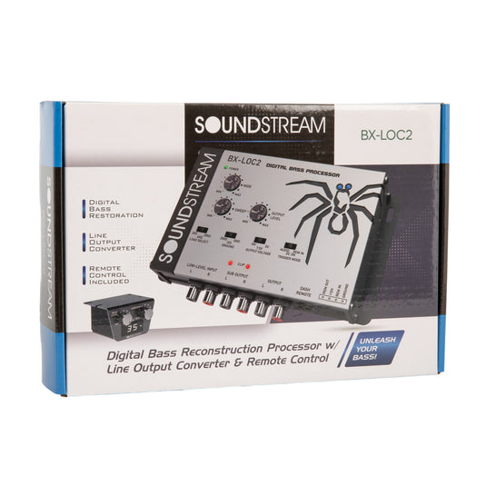 BX-LOC2 | Digital Bass Reconstruction Processor with 2-Channel Line Output Converter