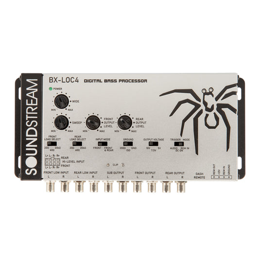 BX-LOC4 | Digital Bass Reconstruction Processor with 4-Channel Line Output Converter