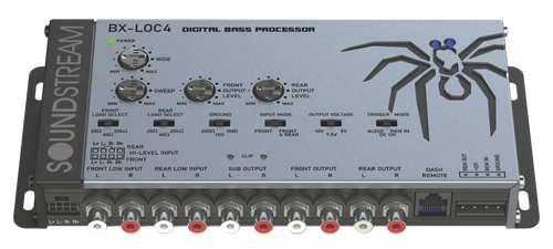 BX-LOC4 | Digital Bass Reconstruction Processor with 4-Channel Line Output Converter