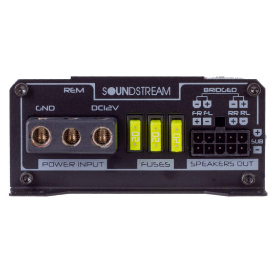 DPA5-2000D | Premium 5-Channel Compact Amplifier w/ Electronic Pre-Amp & Top LCD Panel