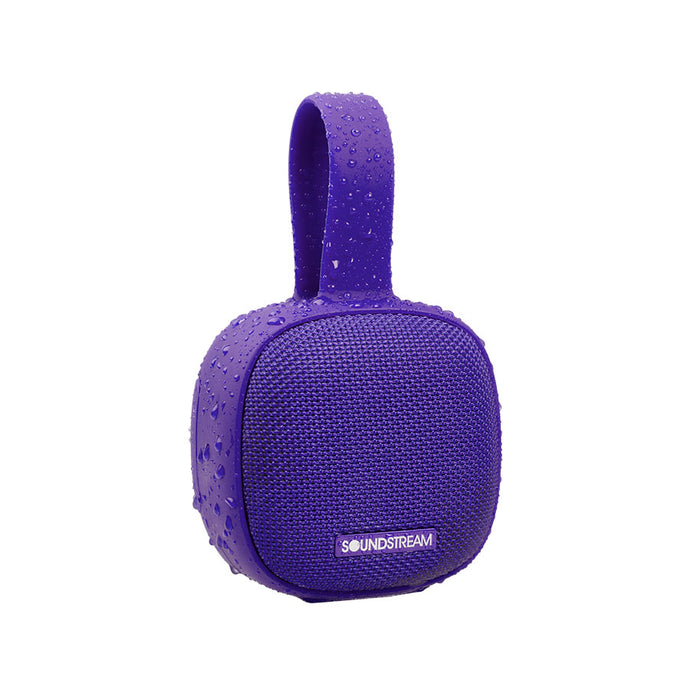 H2S-PR |Bluetooth Wireless Speaker with Power Bank Charging - Purple