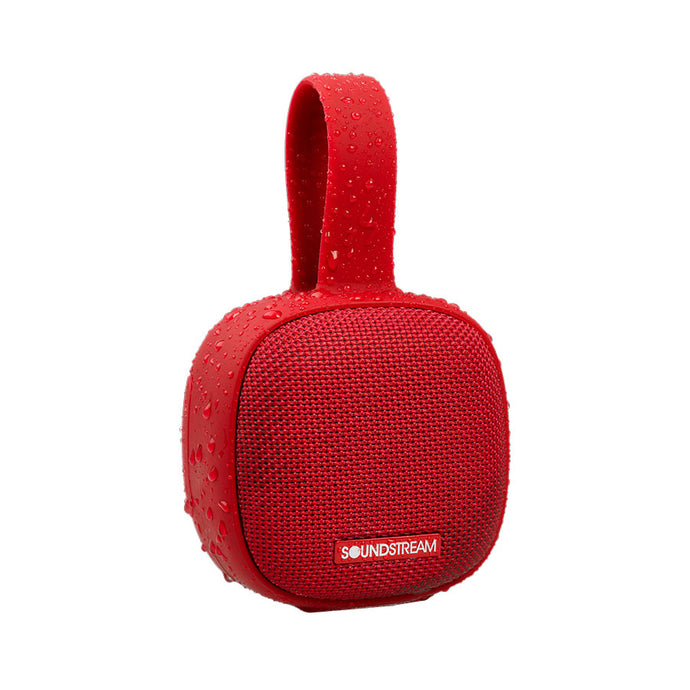 H2S-RD | Bluetooth Wireless Speaker with Power Bank Charging - Red