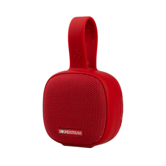 H2S-RD | Bluetooth Wireless Speaker with Power Bank Charging - Red