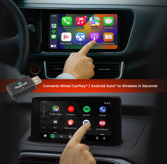 MC-2 MagiCast | Wireless Adapter for Apple CarPlay® & Android Auto™