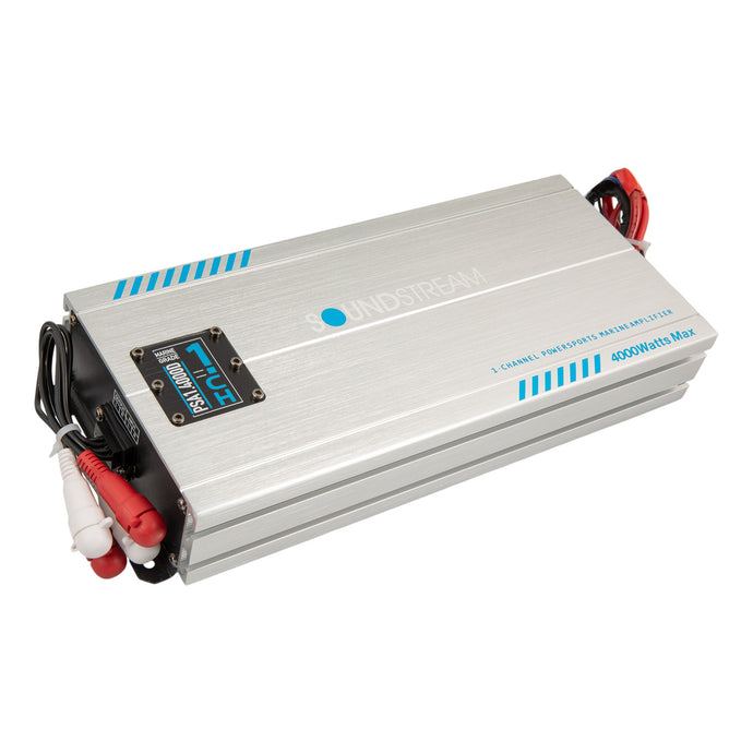 PSA1-4000D | IP66 Waterproof Monoblock Amplifier for Powersport, Marine & Motorcycle – 4,000W Max